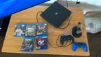 PlayStation 4 Pro (1TB) + 2 controllers + 5 games, Spelcomputers en Games, Spelcomputers | Sony PlayStation 4, Ophalen, Met games