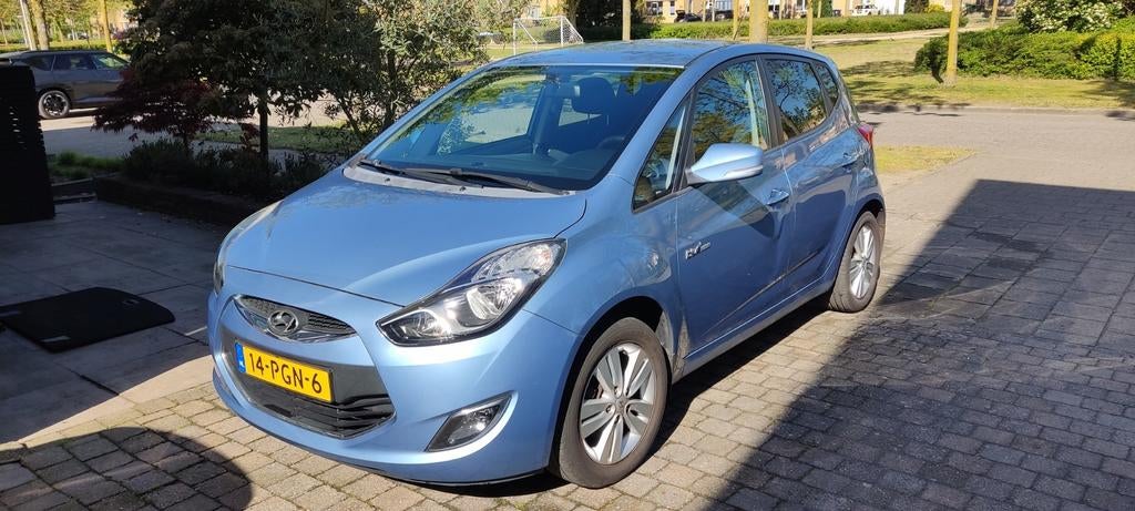 Hyundai iX20 1.4 I-motion 2011 Blauw, Auto's, Voorwielaandrijving, Stof, Zwart, 4 cilinders