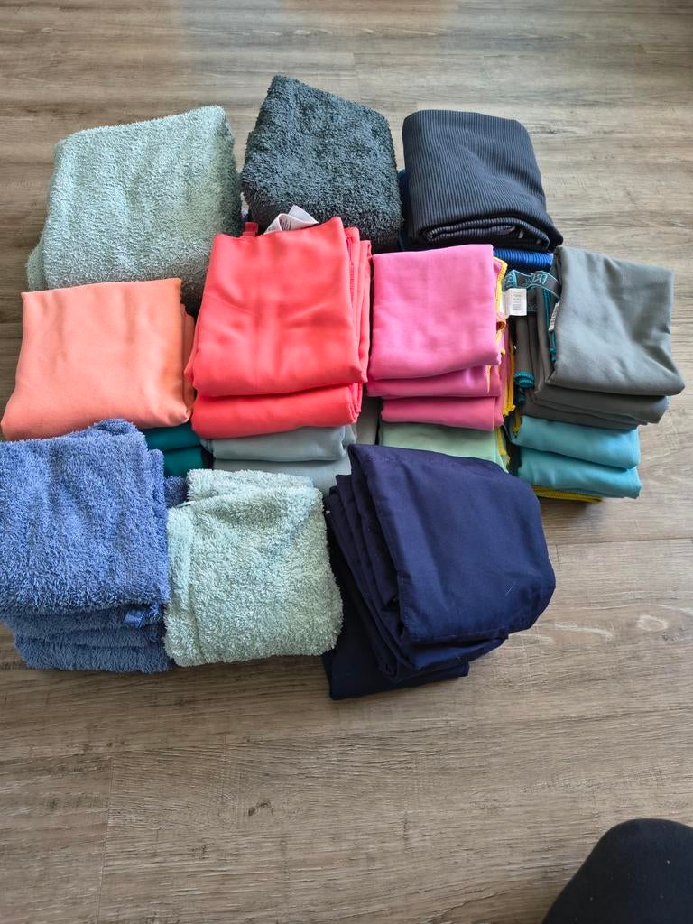 Microvezel strandlaken, badlaken, haarhandoek, badmat, Huis en Inrichting, Badkamer | Badtextiel en Accessoires, Ophalen of Verzenden