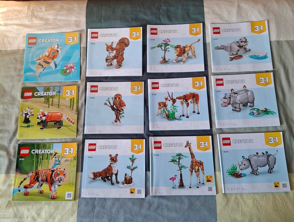 Lego creator bouwinstructie, Ophalen of Verzenden, Zo goed als nieuw