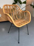 Rotan stoel karwei, Ophalen, Zo goed als nieuw, Bruin, Eén