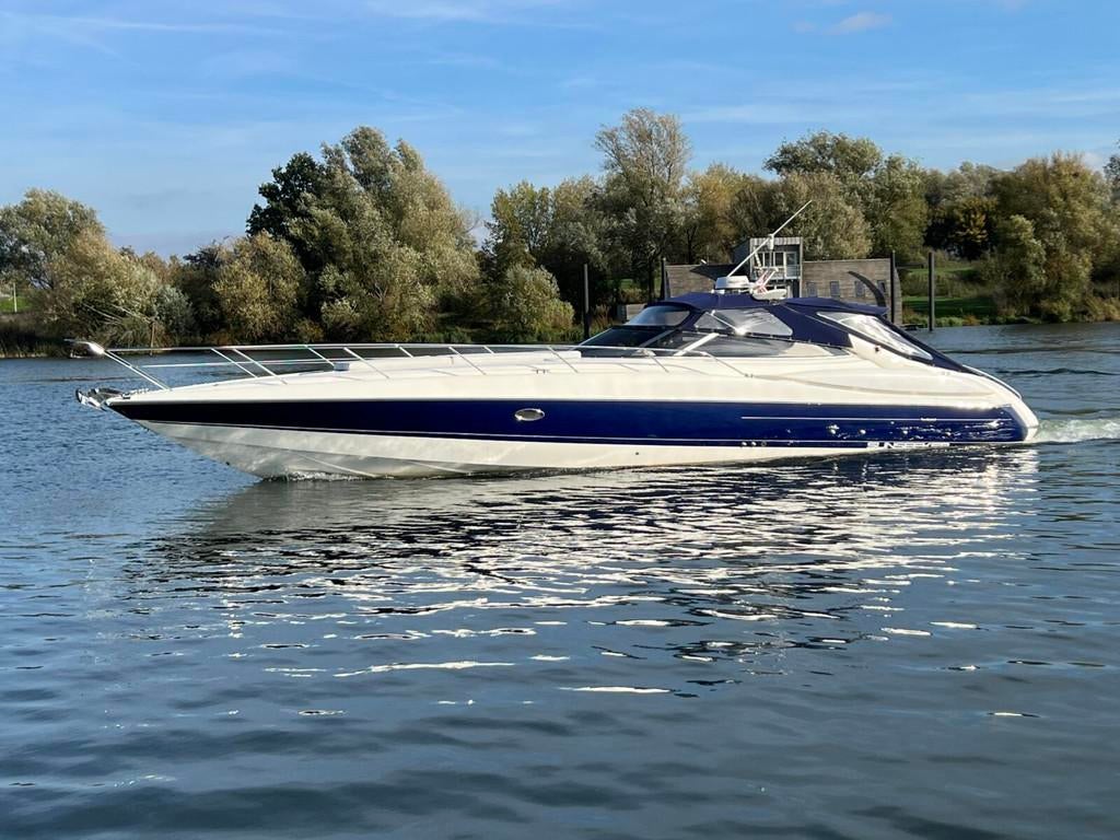 Sunseeker Superhawk 48 Cabrio (bj 1997), Watersport en Boten, Motorboten en Motorjachten, Gebruikt, Overige brandstoffen, 12 meter of meer