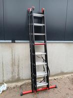 Als nieuwe Altrex Mounter 3x8 sports ladder 2 stuks aanwezig, Doe-het-zelf en Verbouw, Ladders en Trappen, Ophalen, 4 meter of meer