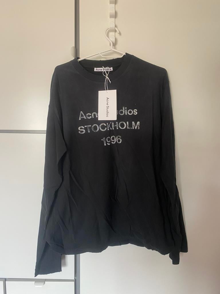 Acne Studios longsleeve, Verzenden, Nieuw, Maat 48/50 (M), Zwart