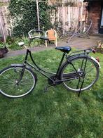 Degelijke zwarte stadsfiets - Klaar voor gebruik, 53 tot 56 cm, Ophalen, Gebruikt, Overige merken