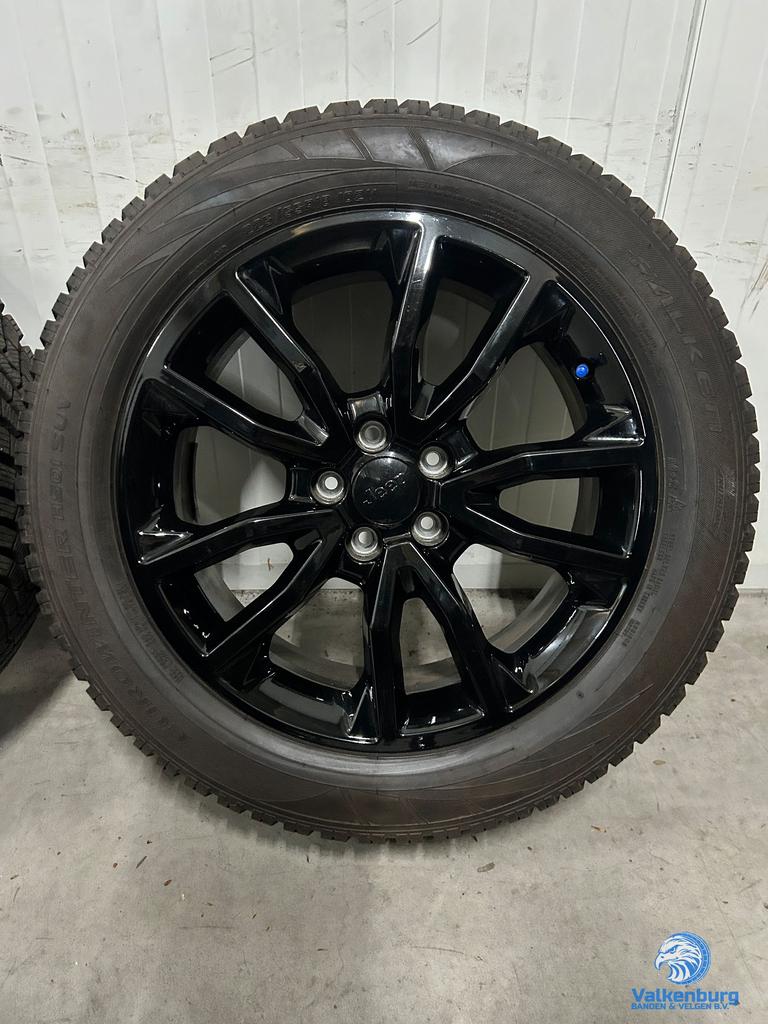 9-10mm! Originele Jeep Compass Renagade 18 inch zwarte velge, Auto-onderdelen, Banden en Velgen, 18 inch, Gebruikt, -, -