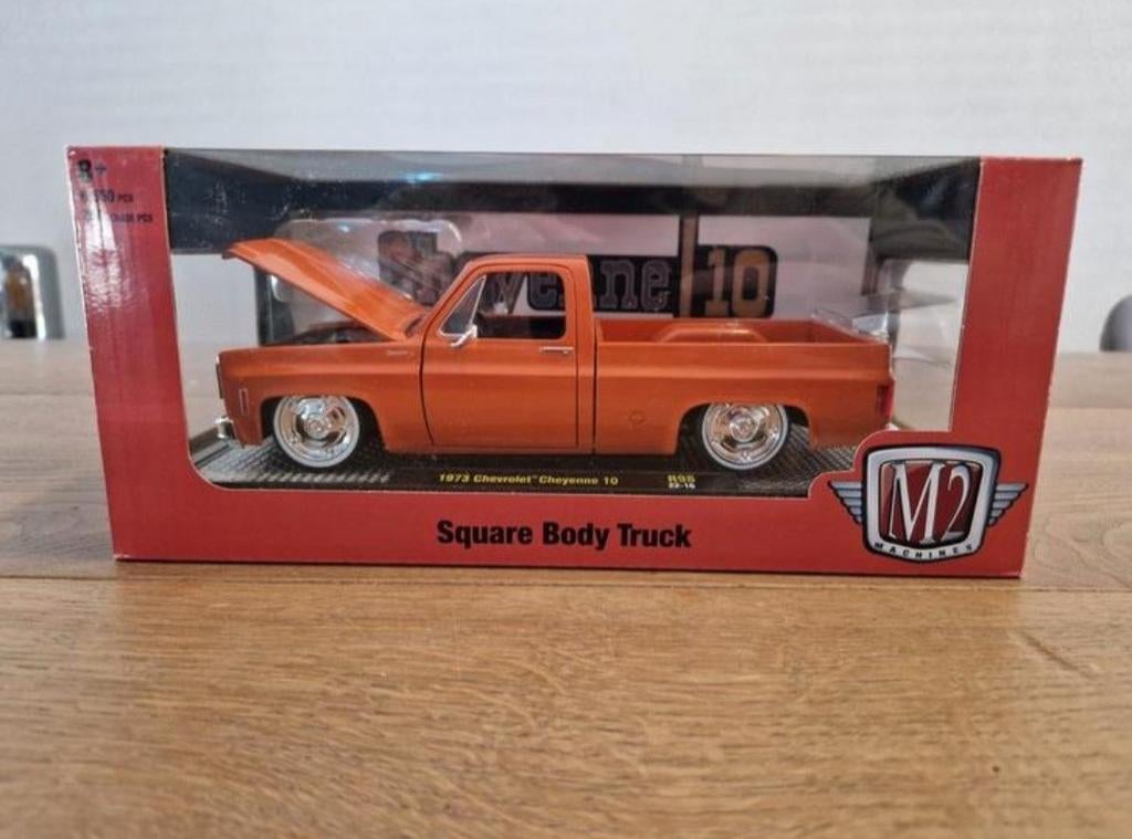 1:24 M2 Machines 1973 Chevrolet Cheyenne

Verzendkosten, Ophalen of Verzenden, Overige merken