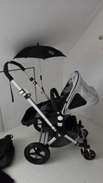 Bugaboo Cameleon 1 - Zwarte/grijs (met veel accessoires), Gebruikt, Bugaboo, Ophalen of Verzenden, Combiwagen