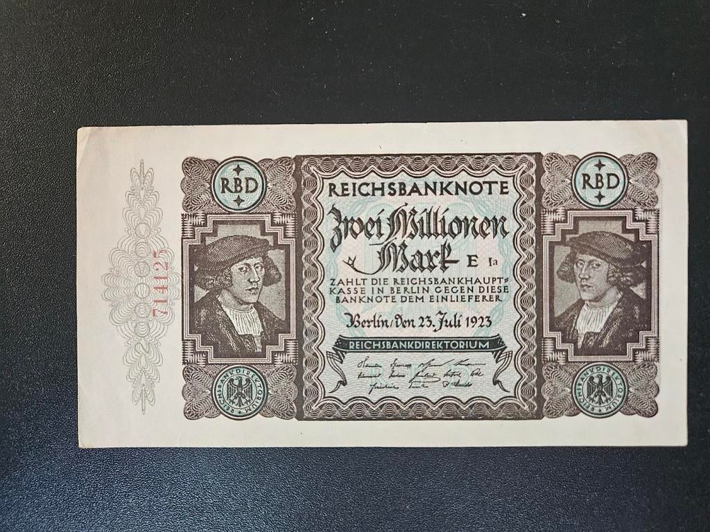 Duitsland pick 89a 1923 zf+, Postzegels en Munten, Bankbiljetten | Europa | Niet-Eurobiljetten, Ophalen of Verzenden, Duitsland
