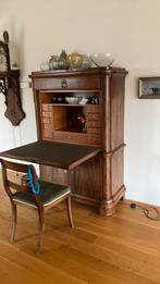 Secretaire kast, Ophalen, Gebruikt, Antiek