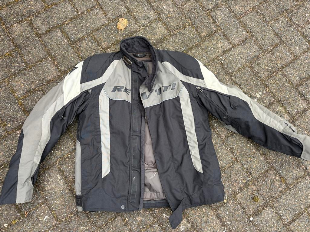 Revit motorjack maat L broek revit maat l, Ophalen of Verzenden, Tweedehands, Heren, Jas | textiel