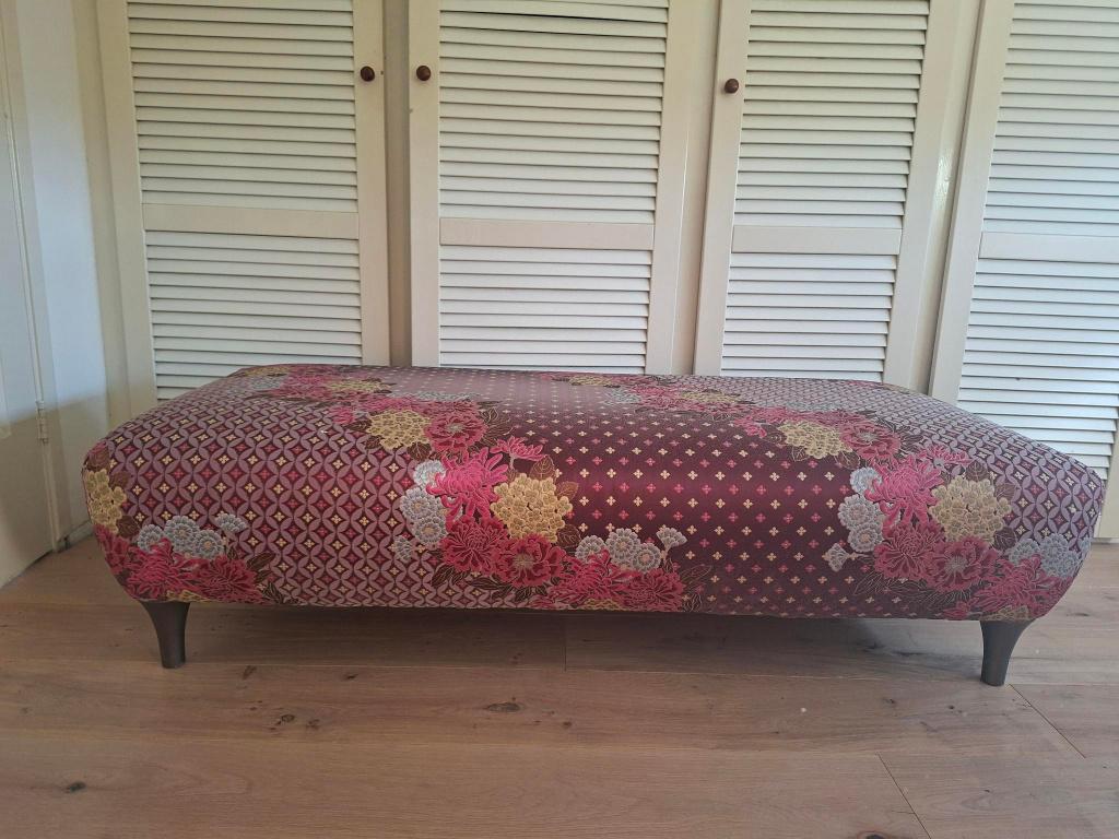 Roche Bobois Poef - Marcel Wanders x Kenzo Takada, Ophalen, Gebruikt, Eenpersoons, Stof