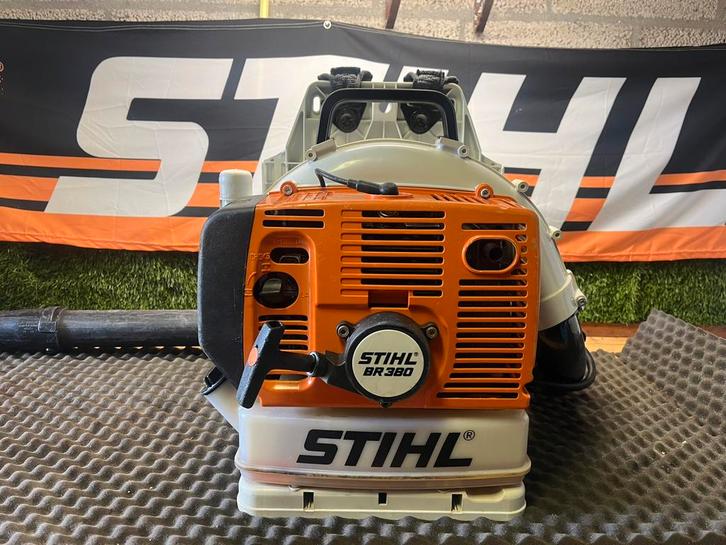 STIHL BR 380 Bladblazer Benzine Antivibratie, Tuin en Terras, Hand-tuingereedschap, Nieuw, Onkruidsteker, Ophalen of Verzenden