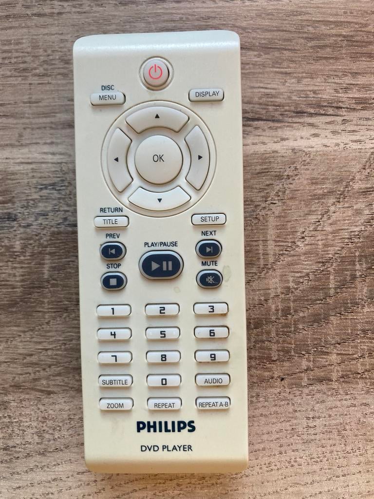 Philips DVD Speler Afstandsbediening, Ophalen of Verzenden, Zo goed als nieuw, Dvd