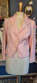 dames kolbert Four Roses wit/rose geruit maat 38, Nieuw, Ophalen of Verzenden, Jasje, Roze