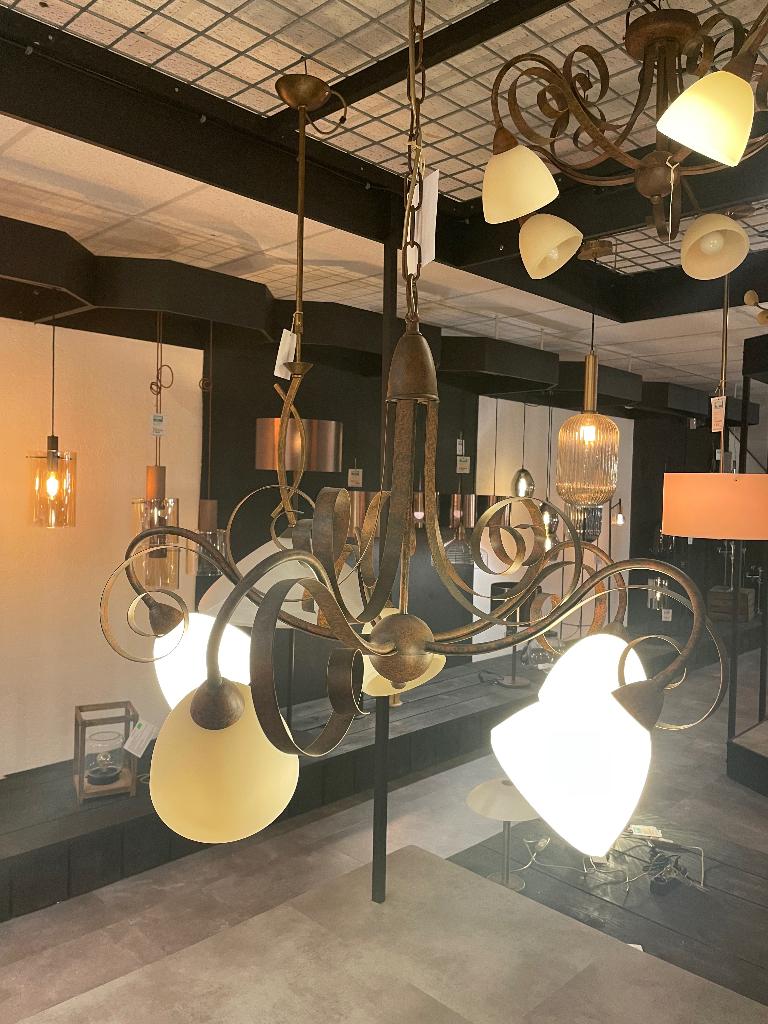 Hanglamp, Ophalen of Verzenden, Nieuw, Glas, Minder dan 50 cm