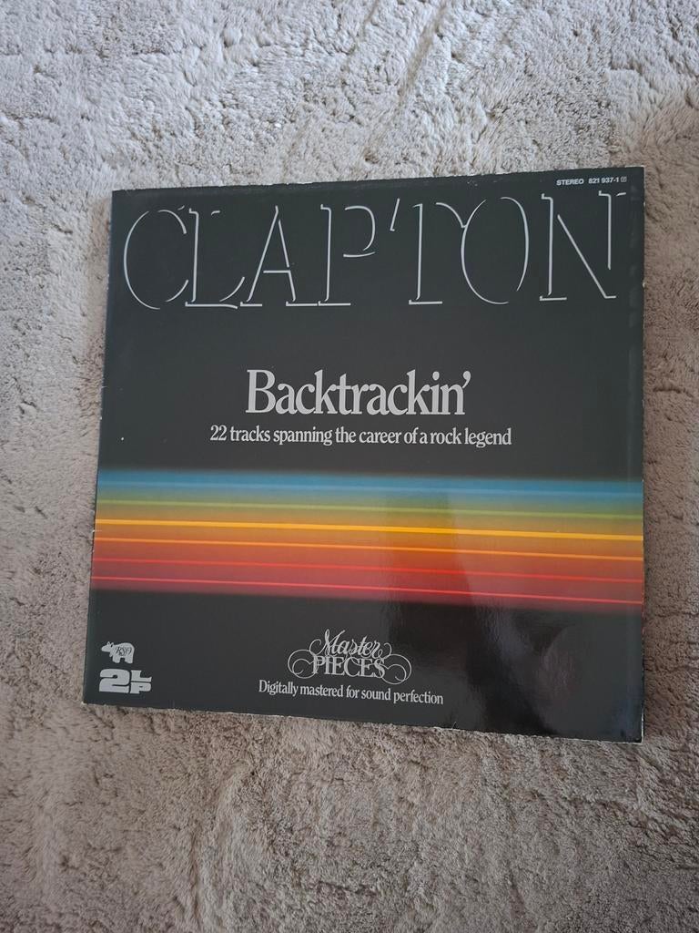 Clapton - Backtrackin' dubbel LP, Ophalen