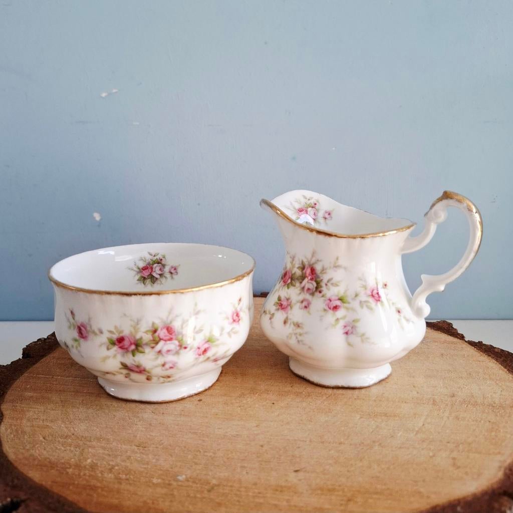 Paragon 'Victoriana Rose', roomstelletje, Ophalen of Verzenden