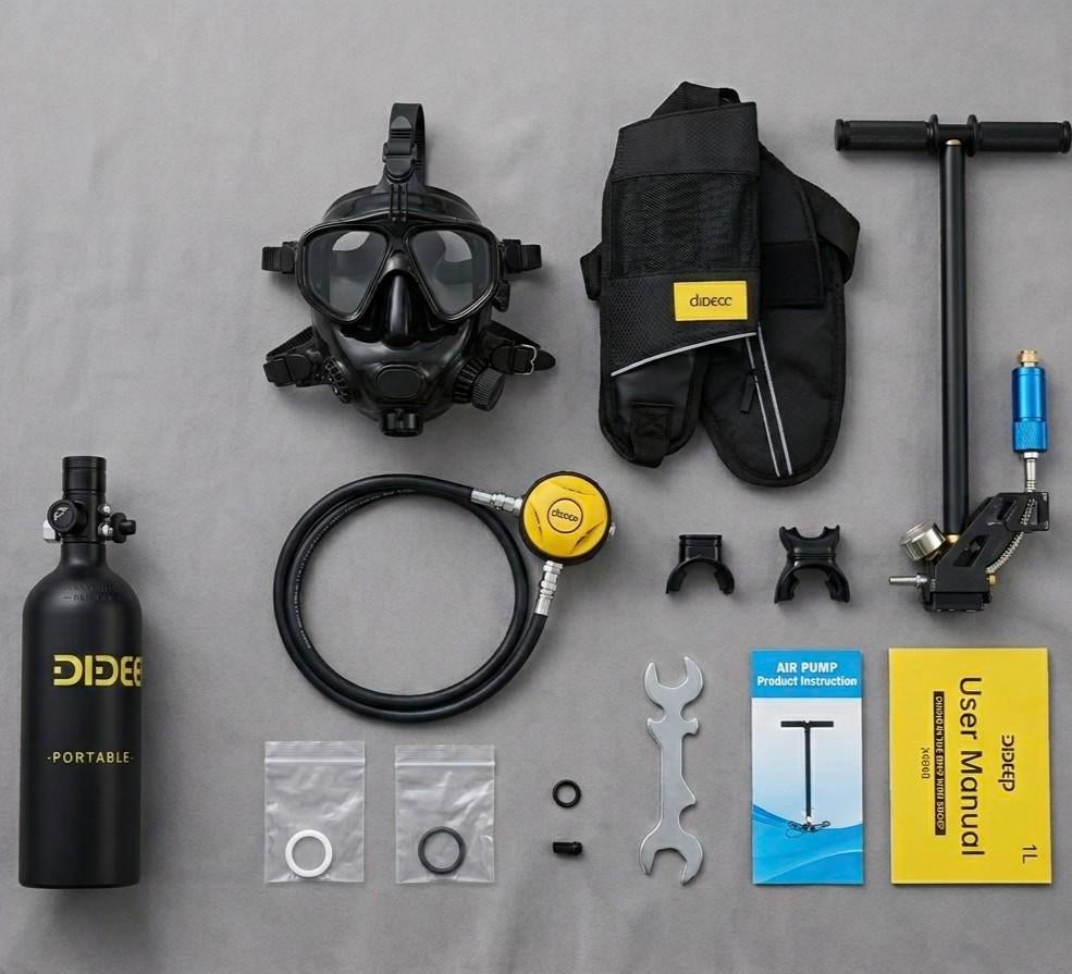 1L Mini Scuba Tank Set - Compleet & Nieuwstaat, Ophalen of Verzenden