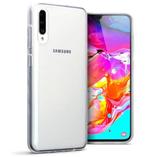 Samsung Galaxy A50 Siliconen hoesje - Transparant, Verzenden, Nieuw, Overige modellen, Frontje of Cover