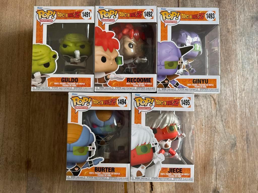 Funko Pop! Dragon Ball Z Ginyu Force Set (5 stuks), Verzenden, Gebruikt