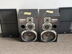 Yamaha NS-99AV vintage 3 weg speakers., Audio, Tv en Foto, Luidsprekers, Gebruikt, 120 watt of meer, Front, Rear of Stereo speakers