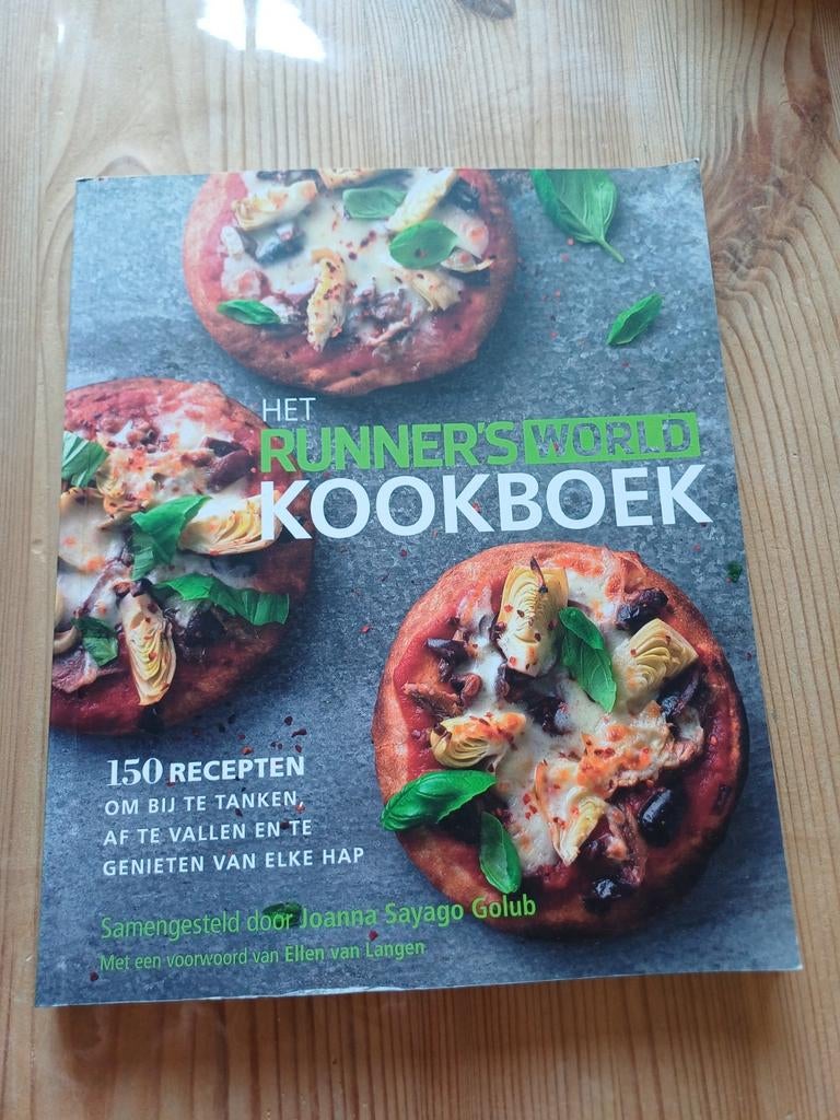 Het Runner's World Kookboek - 150 recepten, Boeken, Gelezen, Joanna Sayago Golub, Ophalen of Verzenden, Hoofdgerechten