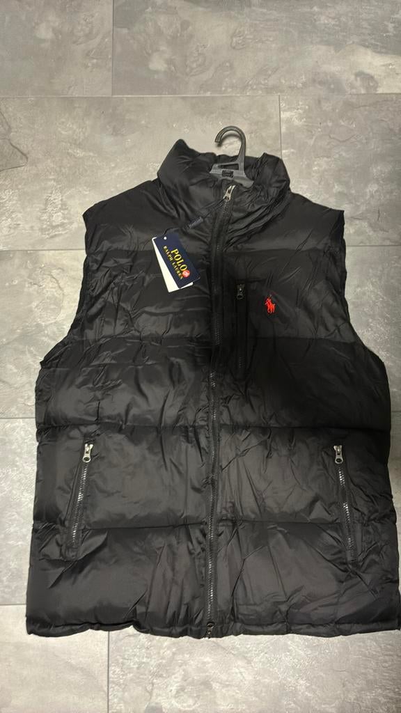 Ralph Lauren bodywarmer, Kleding | Heren, Bodywarmers, Ophalen, Zo goed als nieuw, Maat 48/50 (M), Zwart