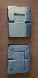 Nieuwe douchedeur scharnieren (2 stuks), Ophalen of Verzenden, Nieuw, Overige typen