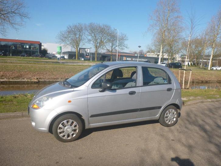 Chevrolet Matiz 0.8 2007 Grijs, Auto's, Chevrolet, Particulier, Matiz, ABS, Airbags, Airconditioning, Centrale vergrendeling, Dakrails
