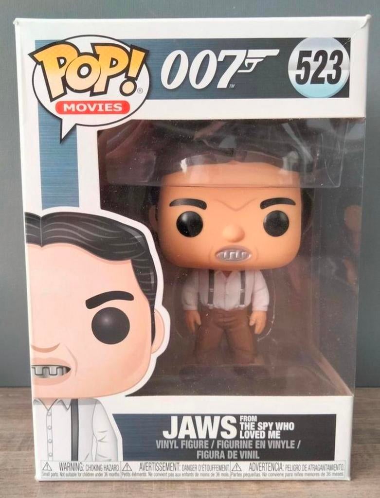 523 Jaws James Bond 007 Funko Pop, Ophalen of Verzenden, Zo goed als nieuw