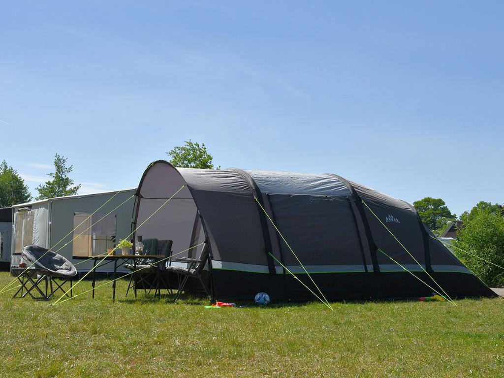 Columbia 5 Easy Air tunneltent/KampaCanopy 300 tentluifel, Ophalen, Zo goed als nieuw, Tot en met 4