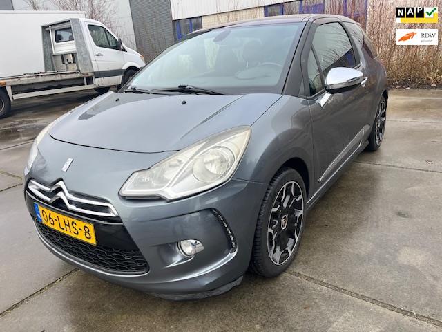 Citroen DS3 Citroën DS3 1.6 THP Sport Chic – 122.465 km (, Auto's, Citroën, Euro 5, 15 km/l, Gebruikt, Zwart