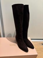 Laarzen donker bruin suede van Notre V maat 39, Ophalen of Verzenden, Zo goed als nieuw, Bruin, Hoge laarzen