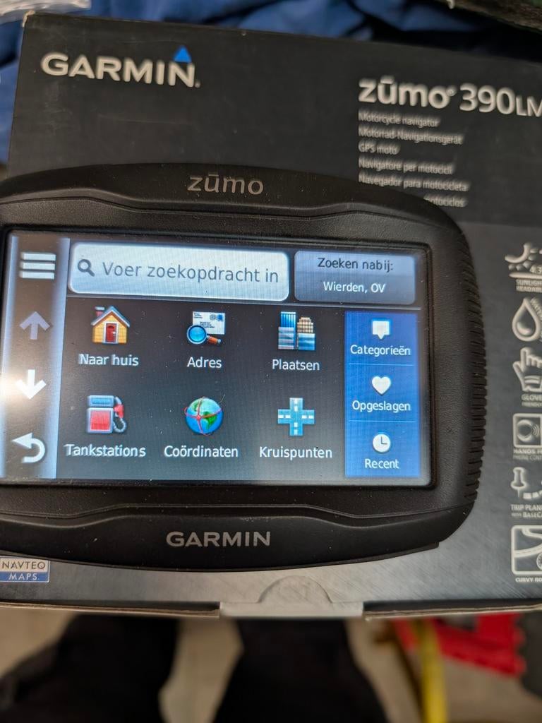 Garmin Zumo 390 LM te koop., Motoren, Ophalen of Verzenden