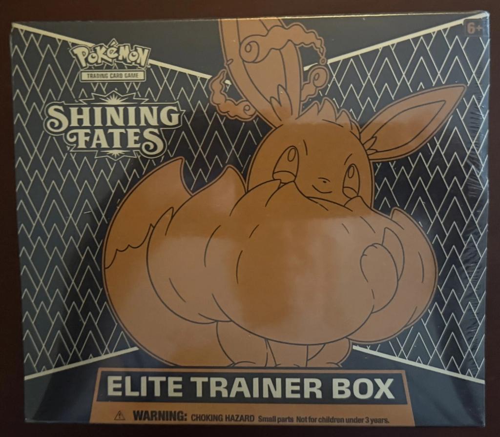 pokemon shining fates elite trainer box ETB sealed, Hobby en Vrije tijd, Verzamelkaartspellen | Pokémon, Ophalen of Verzenden