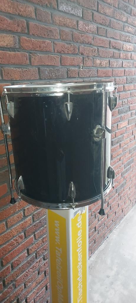 dubbelvoetpendaal en floortom., Ophalen of Verzenden, Gebruikt, Overige merken