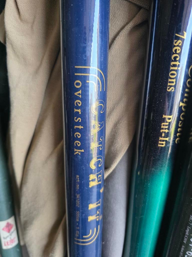 Vaste hengels., Ophalen, Vaste hengel
