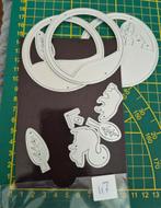 Snijmal met winter thema, Ophalen, Zo goed als nieuw, Frame of Mal, Overige merken