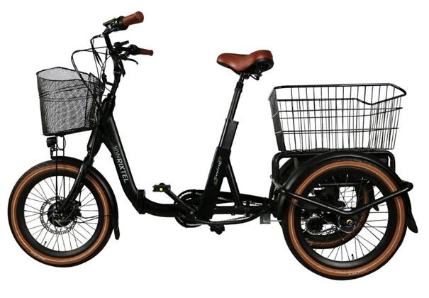 elektrische driewielfiets Van Rixtel Swing Compact Fold., Zo goed als nieuw, 47 tot 51 cm, 50 km per accu of meer, Ophalen