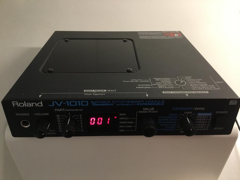 Vintage Roland Super JV / JV-1010 Sound Module., Ophalen, Zo goed als nieuw, Roland