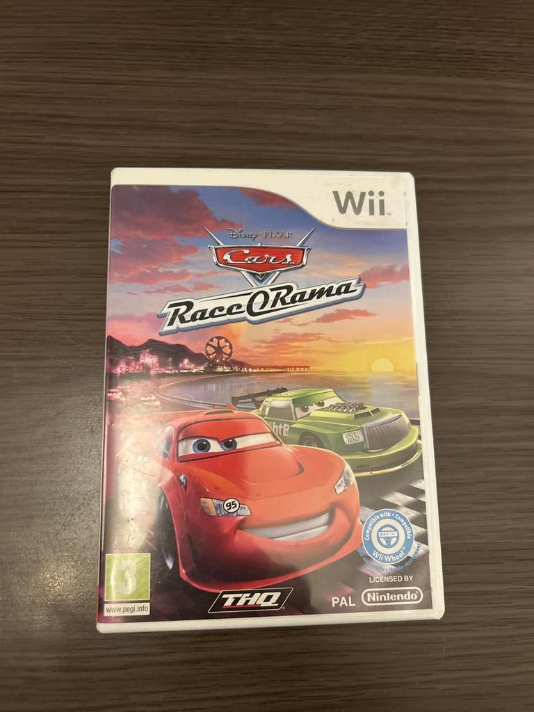 Cars Race-O-Rama voor Nintendo Wii - Raceplezier!, Gebruikt, 1 speler, Racen en Vliegen, Eén computer
