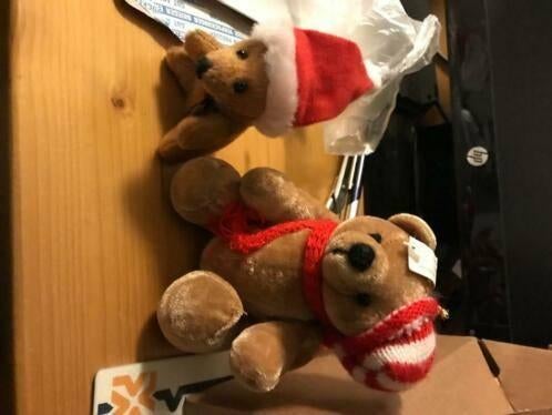 2 kerst beertjes Intratuin, Diversen, Ophalen, Zo goed als nieuw