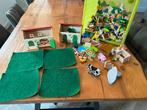 Grote set houten speelgoed boerderij en dieren, Ophalen, Gebruikt, Overige typen