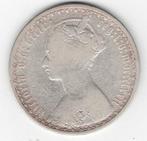 26-561 Engeland florin 1872, Ophalen of Verzenden, Overige landen, Losse munt, Zilver