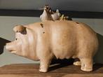 Beeld van Varken OP=OP **NIEUW in doos**, Ophalen of Verzenden, Nieuw, Beeldje of Figuurtje