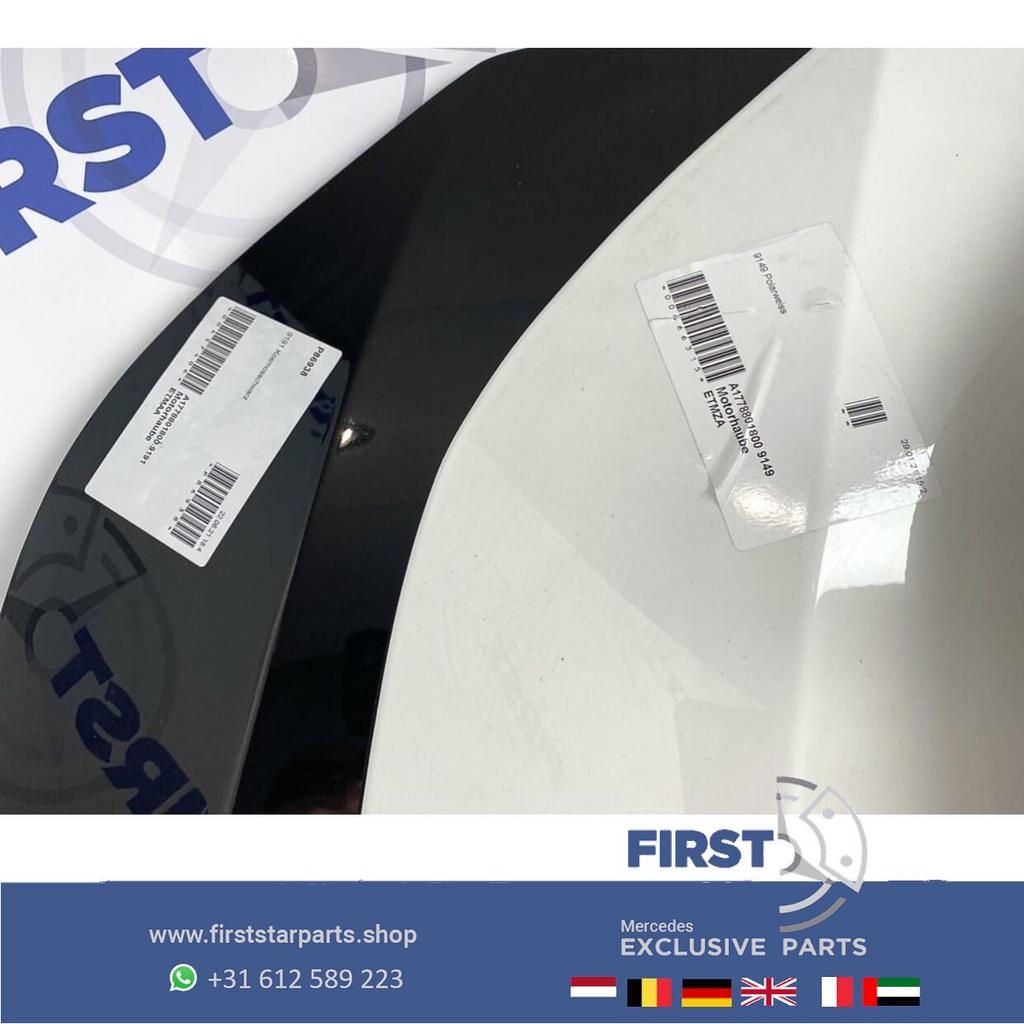 A1778801800 W177 V177 MOTORKAP WIT GRIJS ZWART ORIGINEEL Mer, Gebruikt, -, Voor, Ophalen of Verzenden