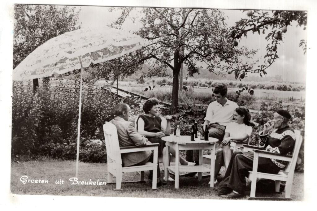 Breukelen Scheendijk n. Loosdrecht   de Eerste Aanleg, Verzenden, 1940 tot 1960, Ongelopen, Utrecht