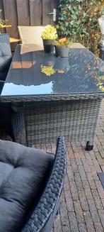 Eettafel tuin, Ophalen, Zo goed als nieuw, Wicker, Eettafel