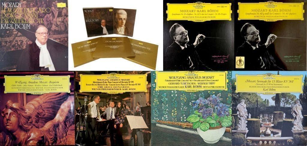 17 Records Karl Böhm -  Mozart On Deutsche Grammophon, Cd's en Dvd's, Vinyl | Klassiek, Zo goed als nieuw, Classicisme, Kamermuziek